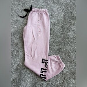 PINK Victoria's Secret Light Pink Joggers